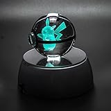 linyukeji 3D Night Light , Crystal Ball LED Lights Christmas Birthday Gift for Kids Base, Illusion Toy Lamp Nightlight Children Holiday (1Pcs) ?6.46 x 5.71 3.11 inches