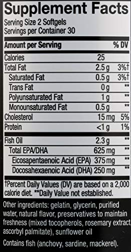 Nature's Way Ultra Pure Omega-3 Fish Oil #TOP27