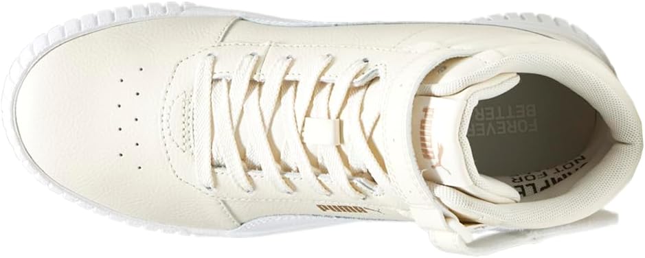 PUMA Womens Carina 2.0 High Sneakers Shoes Casual - Black - Image 4