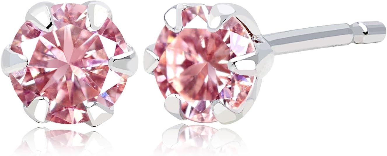 Amazon | [ララクリスティー] サファイア ピアス 0.3ct 片耳 0.15ct 