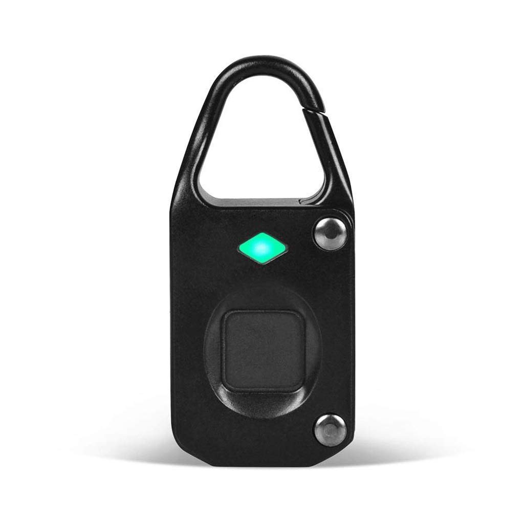 Cadenas antivol rechargeable USB étanche IP65 à reconnaissance d'empreinte