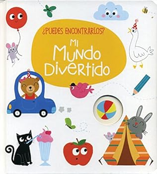 Board book ¿PUEDES ENCONTRARLOS? MI MUNDO DIVERTIDO [Spanish] Book