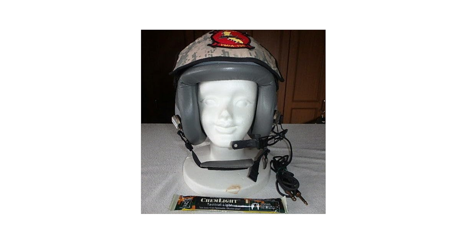 USAF アメリカ空軍フライトヘルメット HGU-55P CE＆MBU-20/P US Air Force HGU-55P CE Flight Helmet Combat Edge Model