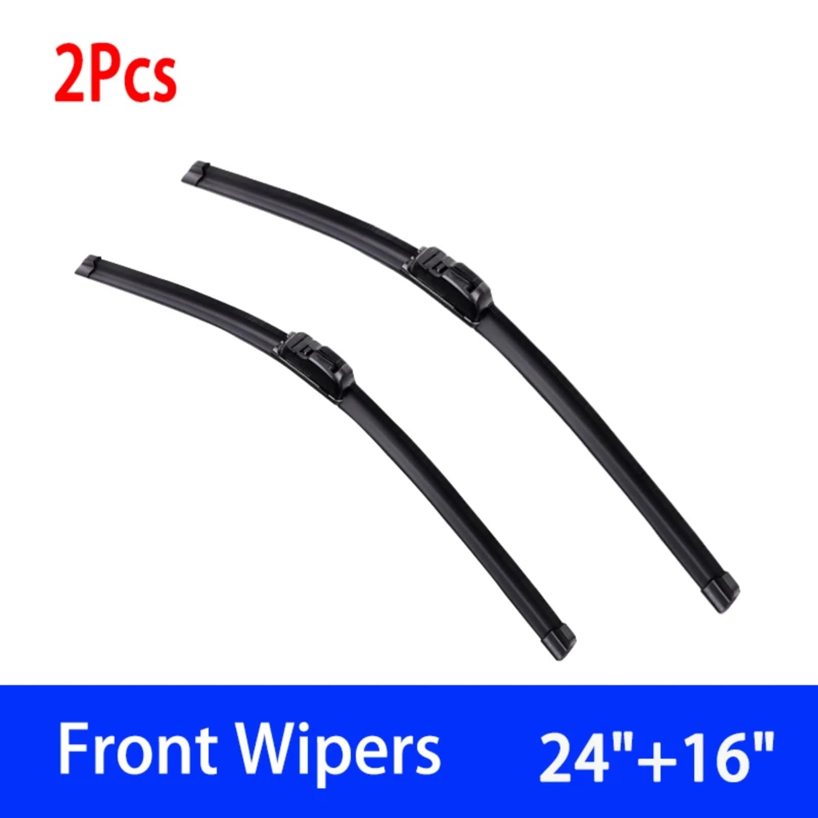 Limpiaparabrisas Juego Limpiaparabrisas Delanteros Coche Para Hyundai Para Tucson JM 2004 2005 2006 2007 2008 2009 24"16" Reemplazo Sin Hueso En Forma De U