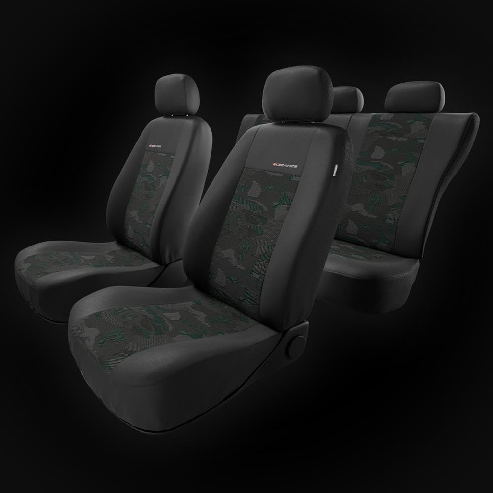 Mossa Fundas Asientos Coche aptas para Mitsubishi L200 1993-. UNE-GR | Pick-Up, I, II, III, IV, V, VI