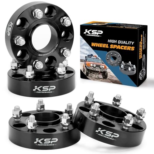 KSP 5x5 Wheel Spacers for Grand Cherokee 1999-2010,Wrangler 2007-2018,1.5' Thick 5x127mm Wheel...