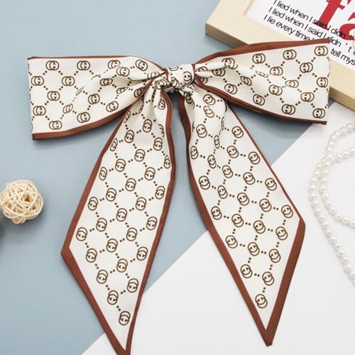 5 Pack Purse Scarf Set, Polyester Scarf for Bags Head Scarves for Handbag Handle Scarf Band Hair Neck Scarf for Women Fashion Gifts Decor,263