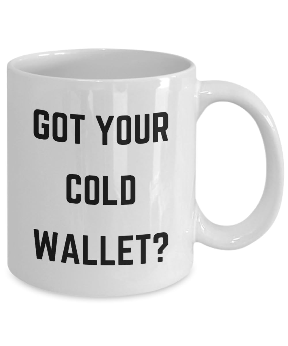Amazon.com: Crypto Hodl Coffee Mug, Gifts for Crypto Traders Day Traders  Swing Traders Hodl Cold Wallet 2024 Teacup : Home & Kitchen