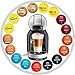 DOLCE GUSTO MINI ME YY3888FD • Cafetera automática 15 bares • Cafetera espresso + pack de degustación de 9 variedades (MINI ME • Gris + 17 Cápsulas)