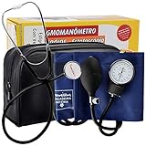 Esfigmomanômetro Aparelho Medidor De Pressão Arterial + Estetoscópio
