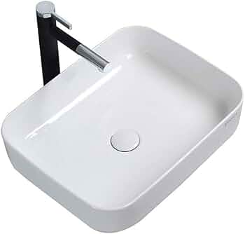 Amazon.co.jp: 洗面台 耐久性と清潔な近代セラミックホワイト容器