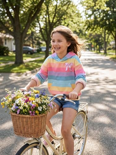 Image of WELAKEN Sweatshirts for Girls Toddler & Kids II Little Girl's Pullover Tops Sweaters & Hoodies