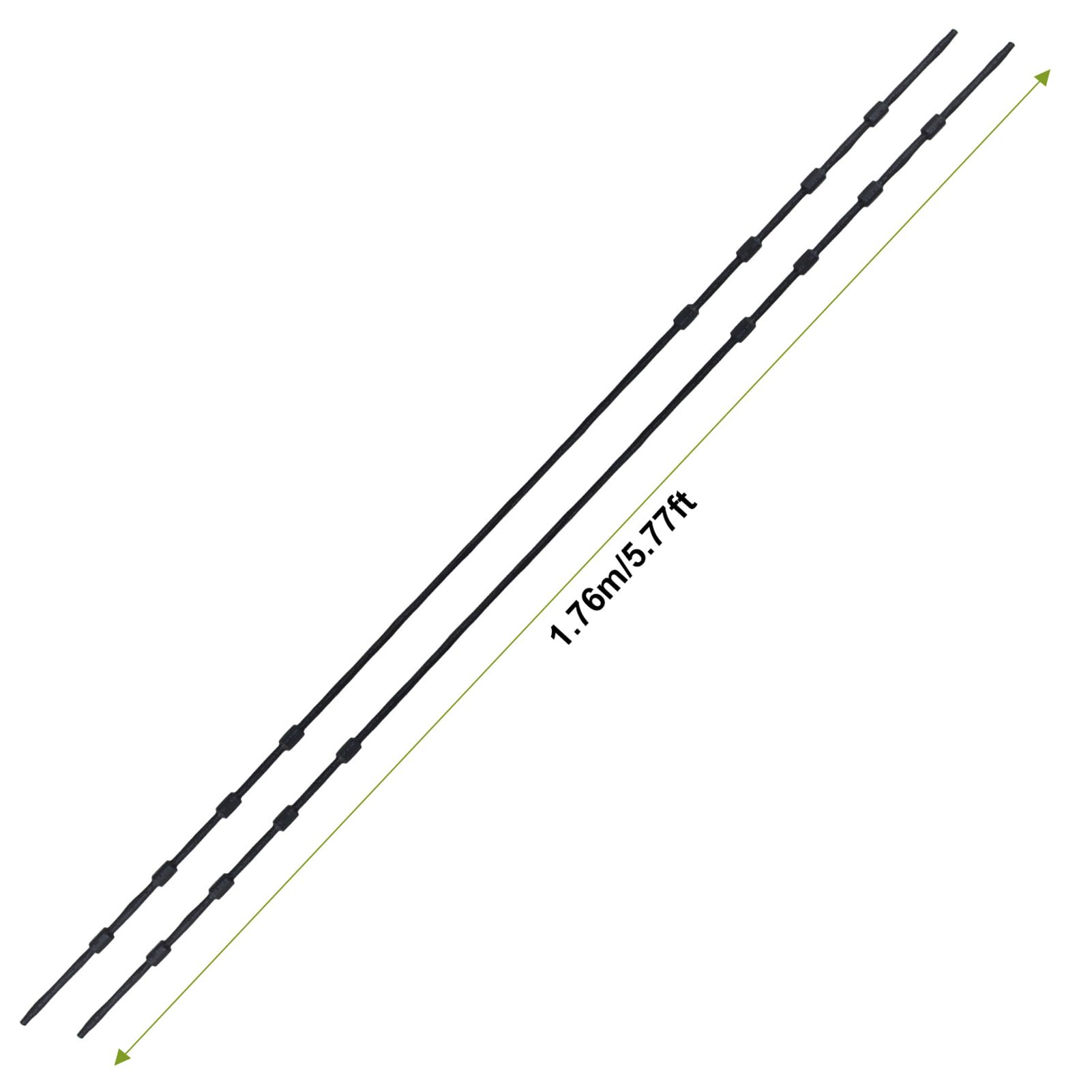 Summit Cables de repuesto – Correas trenzadas de acero para soporte de árbol de 69 pulgadas | Resistentes y fáciles de instalar, accesorios de soporte para árbol de caza con revestimiento