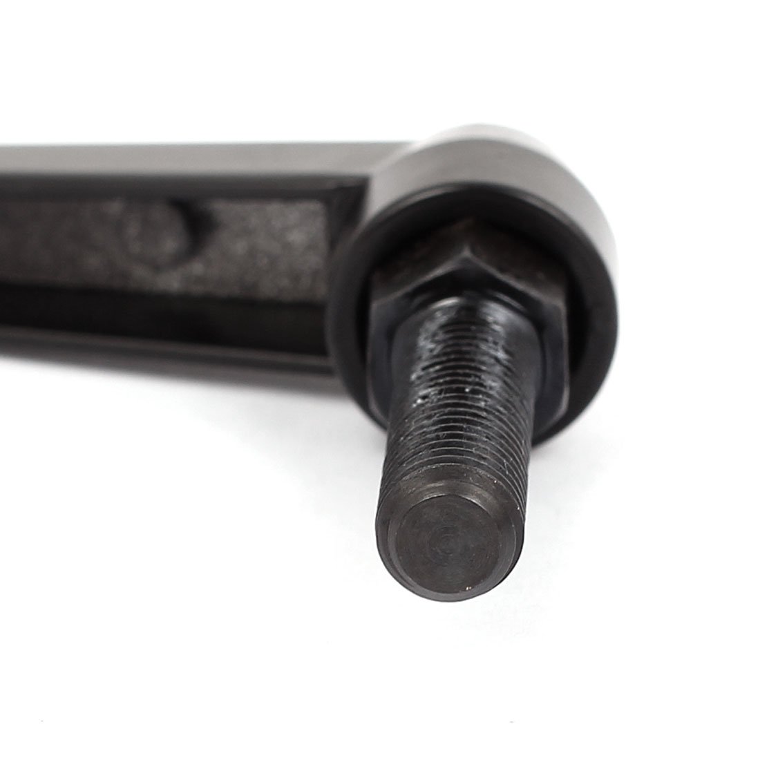 Aexit M10x35mm Thread Clamps 80mm Long Lever Lathe Machinery Adjustable Clamping Strap Clamps Handle 2pcs