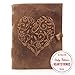 Moonster Cuaderno de Cuero Genuino para Mujer – Diario de Escritura Hecho...