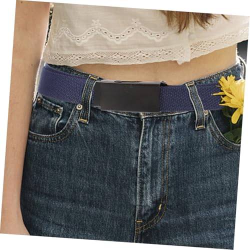 Men Canvas Belt Breathable Waistband for Daily Formal Wear Versatile Design Suitable for Men and Women Durable for Use4