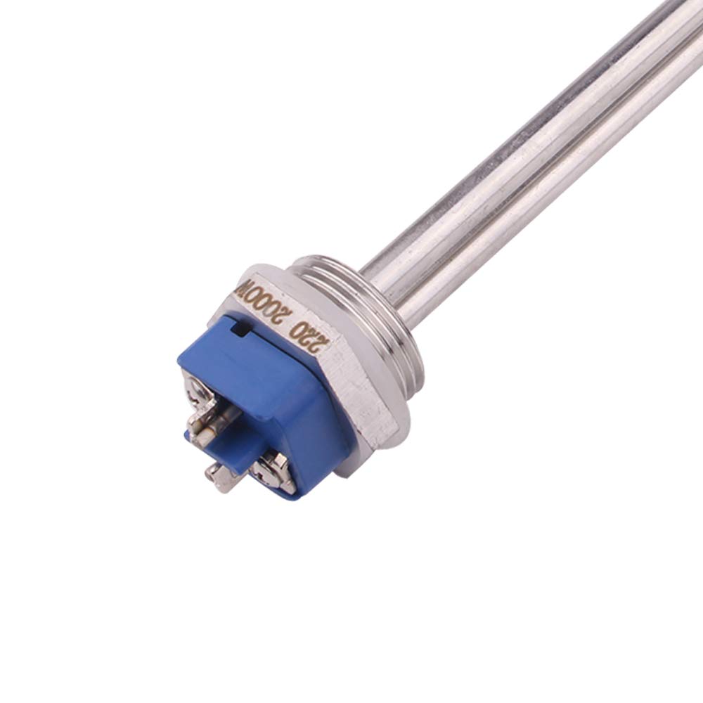 SHIJING Heating Element 220v-240v 2KW DN25 1 BSP Screw in Type Water Heater  Immersion Tube For Water Boiler : Amazon.co.uk: DIY u0026 Tools