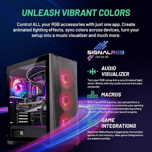 Image of Skytech Gaming Chronos Gaming PC, Ryzen 7 7700X 4.5 GHz, RTX 4070, 1TB NVME, 32GB DDR5 RAM RGB, 650W Gold PSU Wi-Fi, Win 11 Home, RGB-Keyboard and RGB-Mouse Included