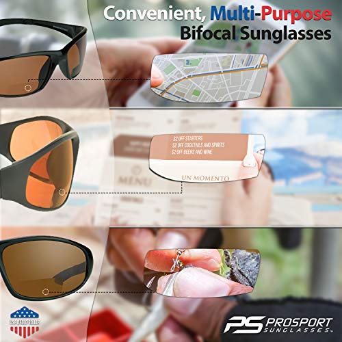 proSPORT Blue Blocking Bifocal Sunglasses Reader Men Women Safety Z87 Protective HD Lens3
