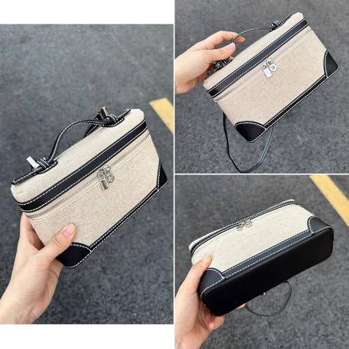 Image of Rejolly Small Crossbody Bag for Women Leather Top-Handle Pouch Purse Shoulder Handbag