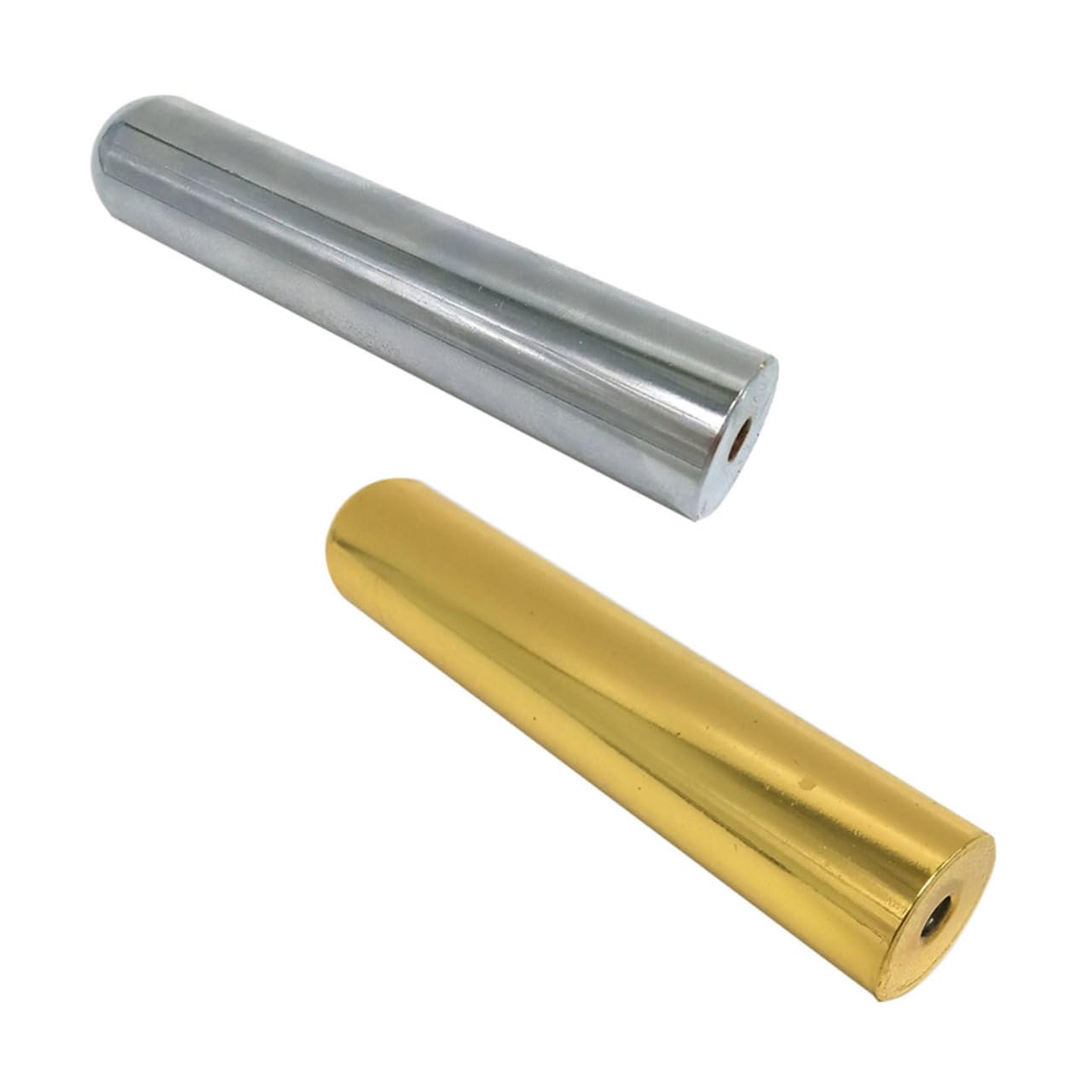 GALPADA 2Pcs Metal Guitar Slides Assorted Color Guitar Slide Bars for Enhanced Sustain Tone Durable Lightweight Easy to Use for Musicians