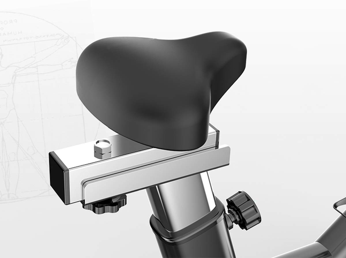 Baianju Spinning-Bike Flüsterleise Indoor-Fitness-Bike Sport-Abnehmen-Fahrrad Heimfitnessgeräte Sport & Freizeit