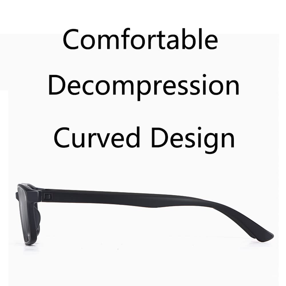 Anti Blaulicht Lesebrille Unisex Vollformat Brille Ultraleicht Anti Müdigkeit Lesegerät Frauen Männer Sonnenbrille Lesebrillen (Color : Blue, Size : +2.50)