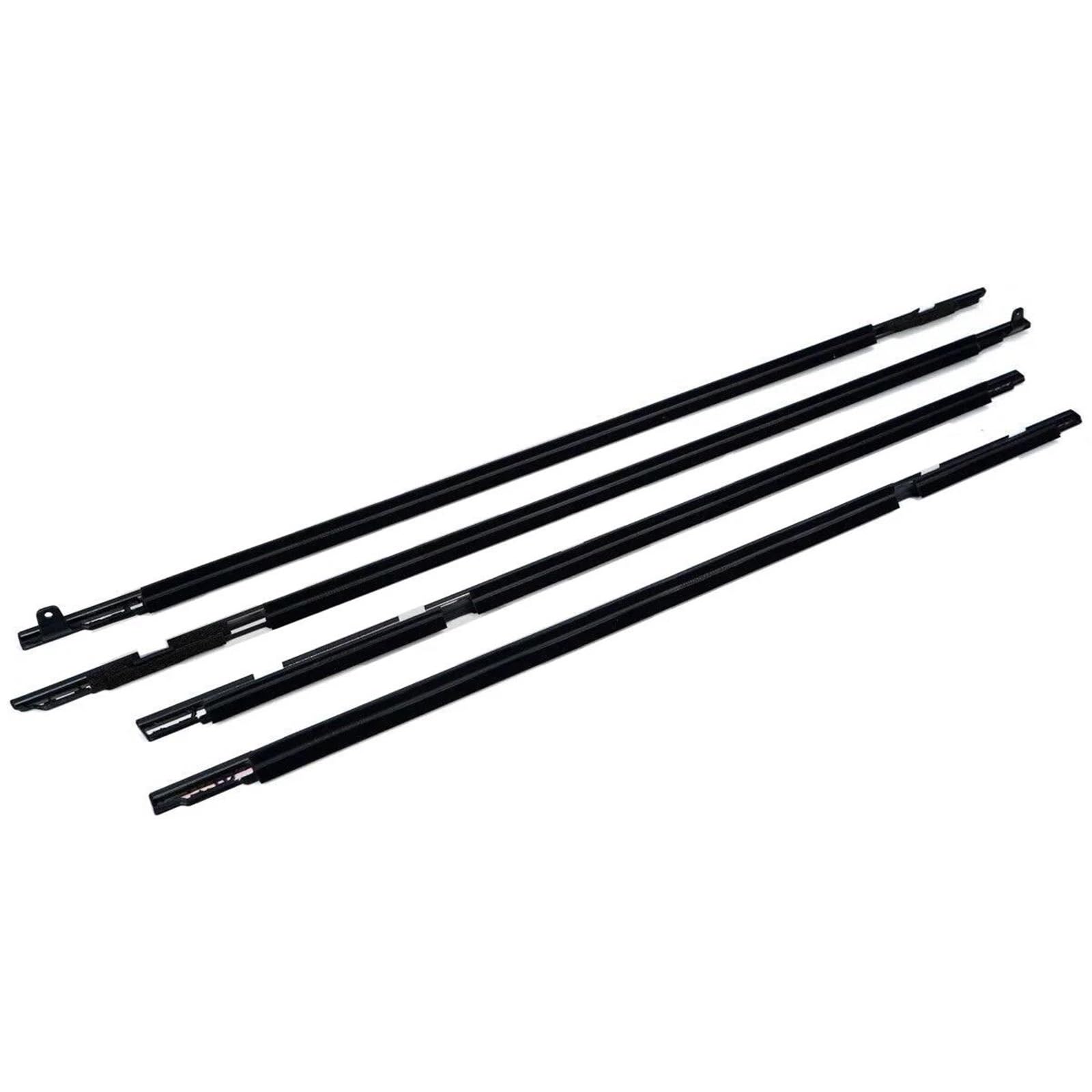 Car Window Rubber Seal for Lexus LX450 1996 1997 1998 75710-60021 Car Outer Window Rubber Weatherstrip Window Weatherstrip(Black)