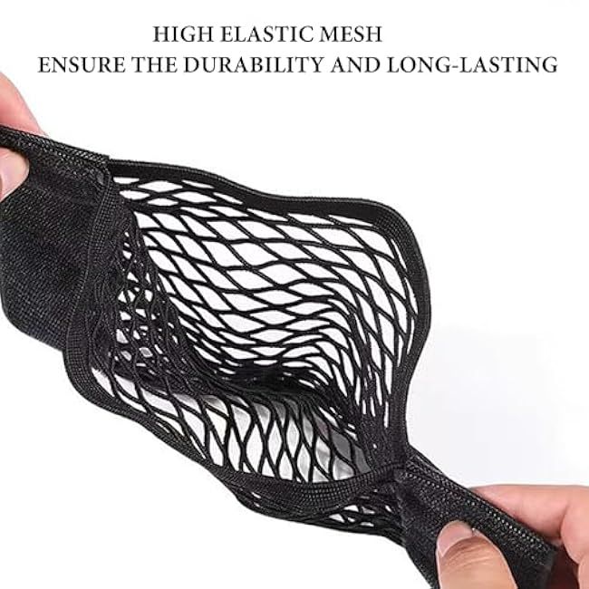 Plastic Bag Holder Mesh Storage Net Grocery Bag Holder Organizer Dispenser for Aluminum Foil, Trash Bag, Garbage Bag, Plastic Wrap, Shopping Bag Under Sink Cargo Organizers and Wall Mounted