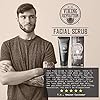Viking Revolution Microdermabrasion Face Scrub for Men - Facial Cleanser for Skin Exfoliating, Deep Cleansing, Removing Blackheads, Acne, Ingrown Hairs - Men's Face Scrub for Pre-Shave (1 Pack)