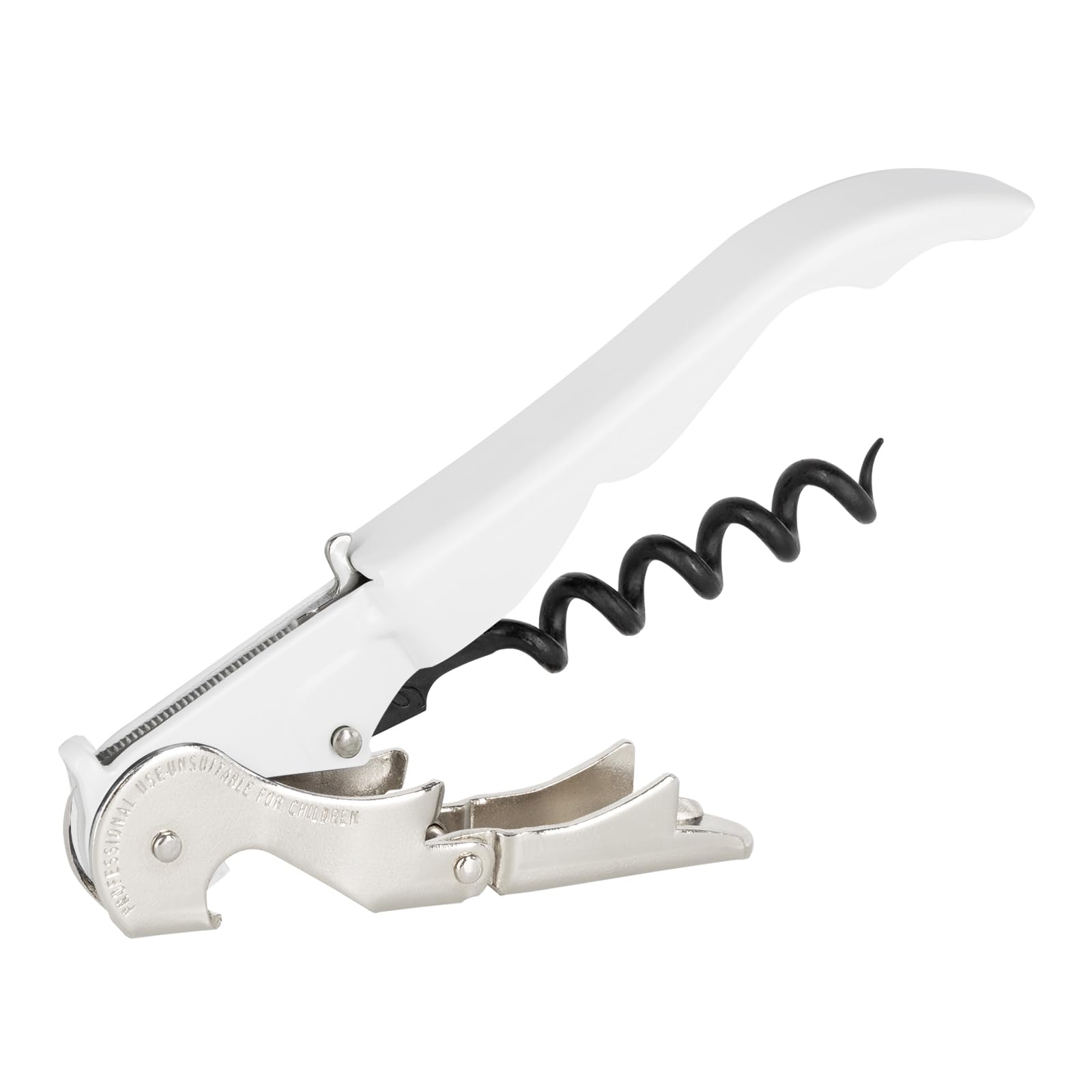 Tire-Bouchon Professionnel Pulltap's Classic 500 - Pour Gauchers, Avec Couteau Et Décapsuleur - Noir - 4