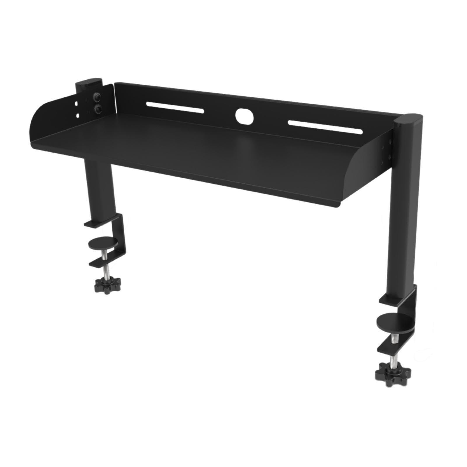 AUYXSSZ Essential Clip On Desk Shelf With Strong Load Bearing Features Providing Optimal Storage Options To Declutter Any Space Clip On Or Under Table Shelves Space Saving