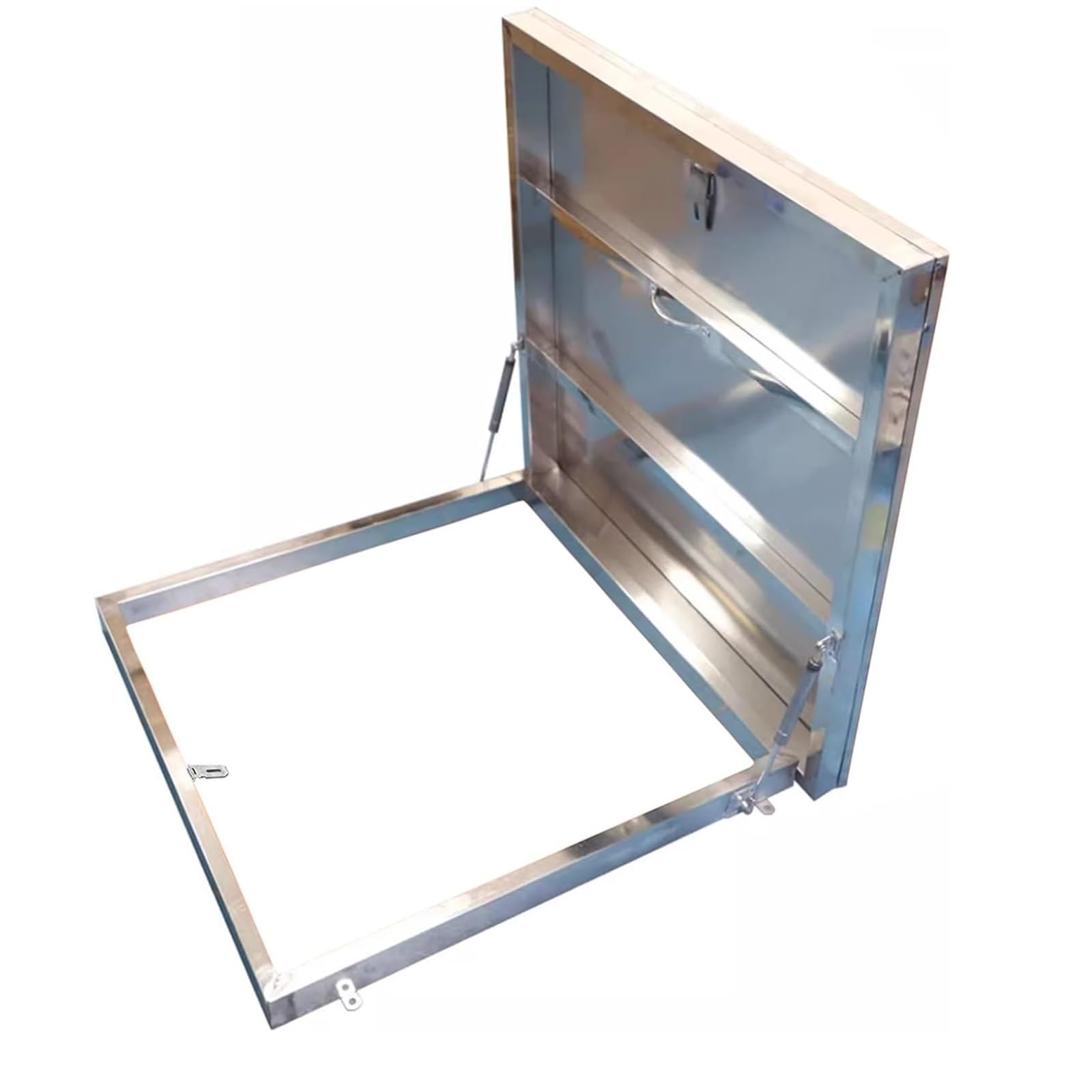 Wlh Alexanders One Color Roof Hatch Heavy Duty Attic Door With Waterproof Skylight Roof Window For Home/Basement Commercial Use Loft Hatch(80 * 80Cm)