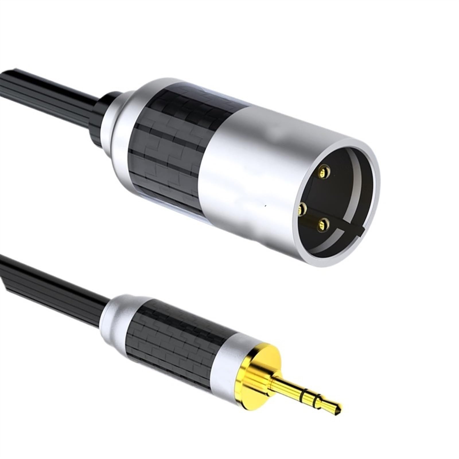 kabel audio instrumentu muzycznego 3,5 Mm Męski Kabel Kabel Nerwowy Z Miedzi Monokrystalicznej Komputer Telefon Komórkowy Mikser Wzmacniacz Gitara Elektryczna(2 meters)