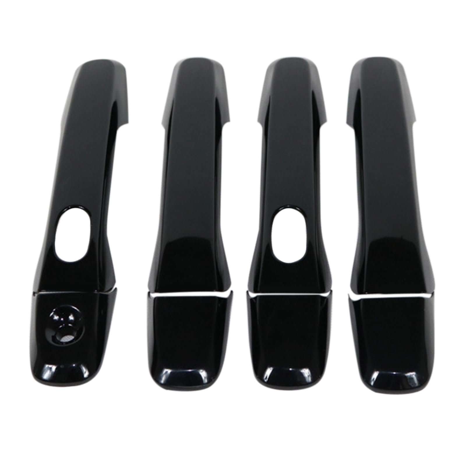 YSDSLS Outer Side Door Handle Cover Trim with Smart Hole for Ford for Explorer 2011-2018