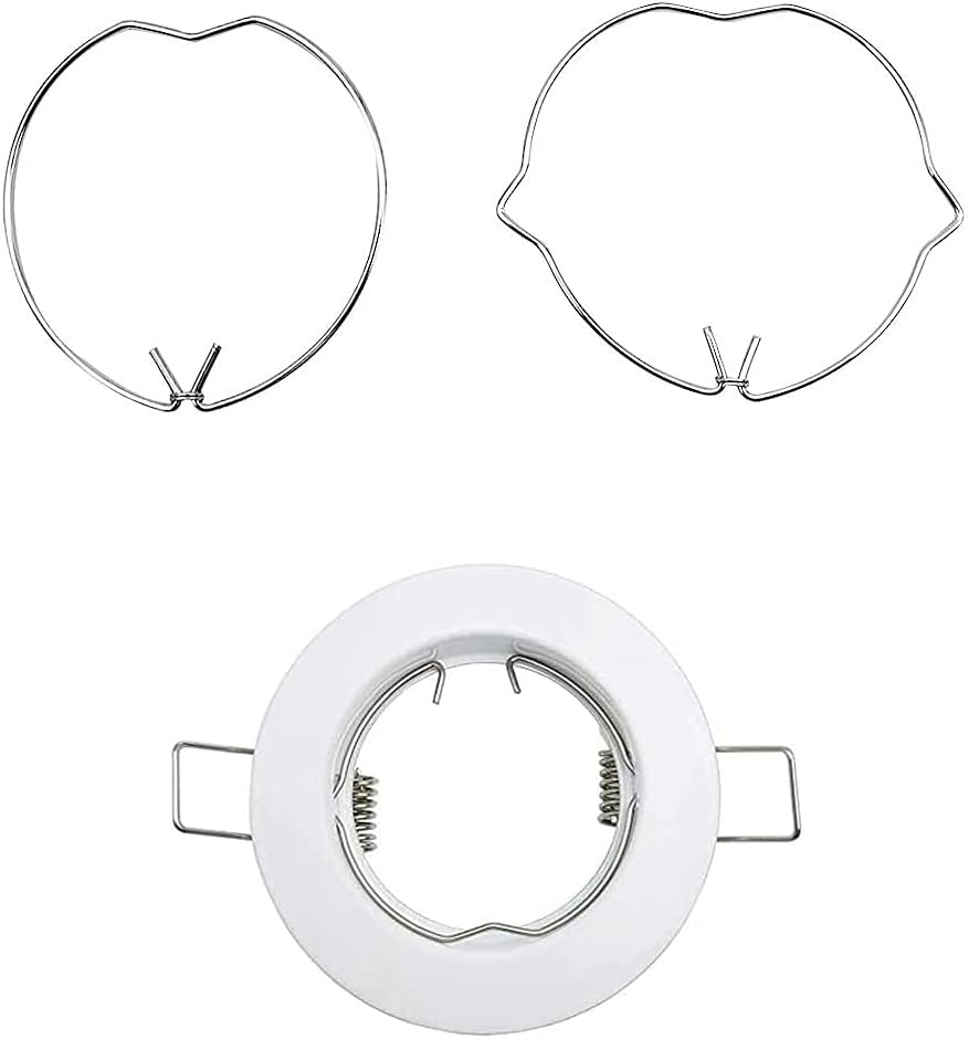 ZHIQIN 20Pcs Lamp Retaining Spring Clip Retaining Ring Clasp Clip LED