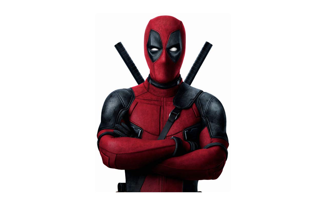 DivineDesigns™ Deadpool Guns Sticker (Size :- 53 X 71 cm) | Wall Sticker for Living Room/Bedroom/Office and All Decorative Stickers (B084TLVWNR) Amazon Price History, Amazon Price Tracker