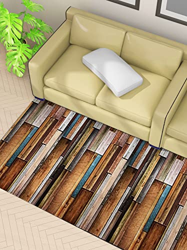 Alfombra de pasillo RYNS de PVC impermeable y lavable de 90x170cm para pasillos y cocina 3