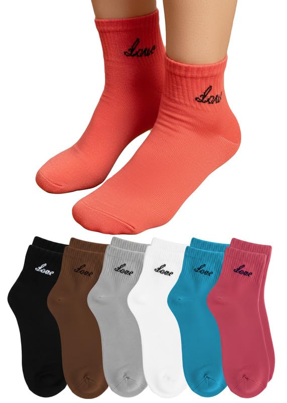 dressably Ankle Socks for Women Made With Premium Cotton. Stylish Striped Design with Extra Softness, Anti Odour & Anti Bacterial - Free Size, Multicolor-picture-11