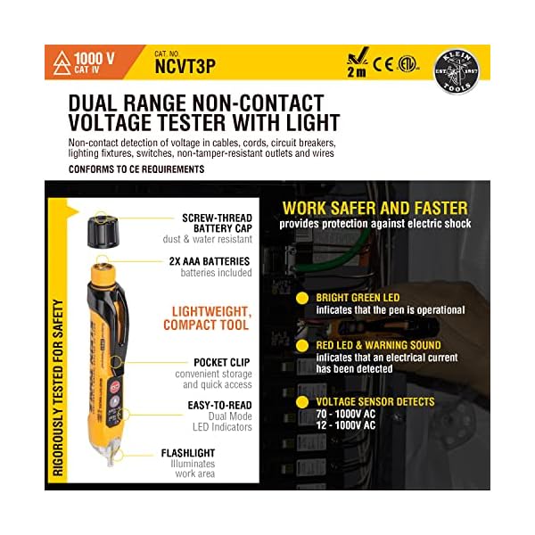NonContact Voltage Tester Pen Pro Quality and Reliability