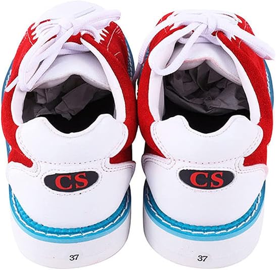 Women's Bowling Shoes - Leather-Look Lightweight Trainers With Non-Slip & Sliding Soles - View #10