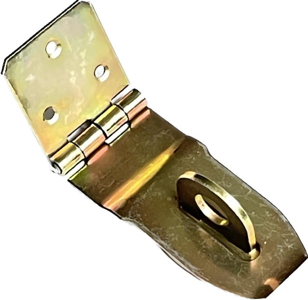 20 cerniere dritte 90 x 50 | oro galvanizzato, resistente alle intemperie e alla ruggine, per cassapanche, cantine, armadi, mobili