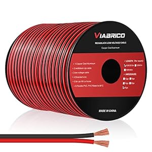 Viabrico 16AWG 100FT Automotive Wire