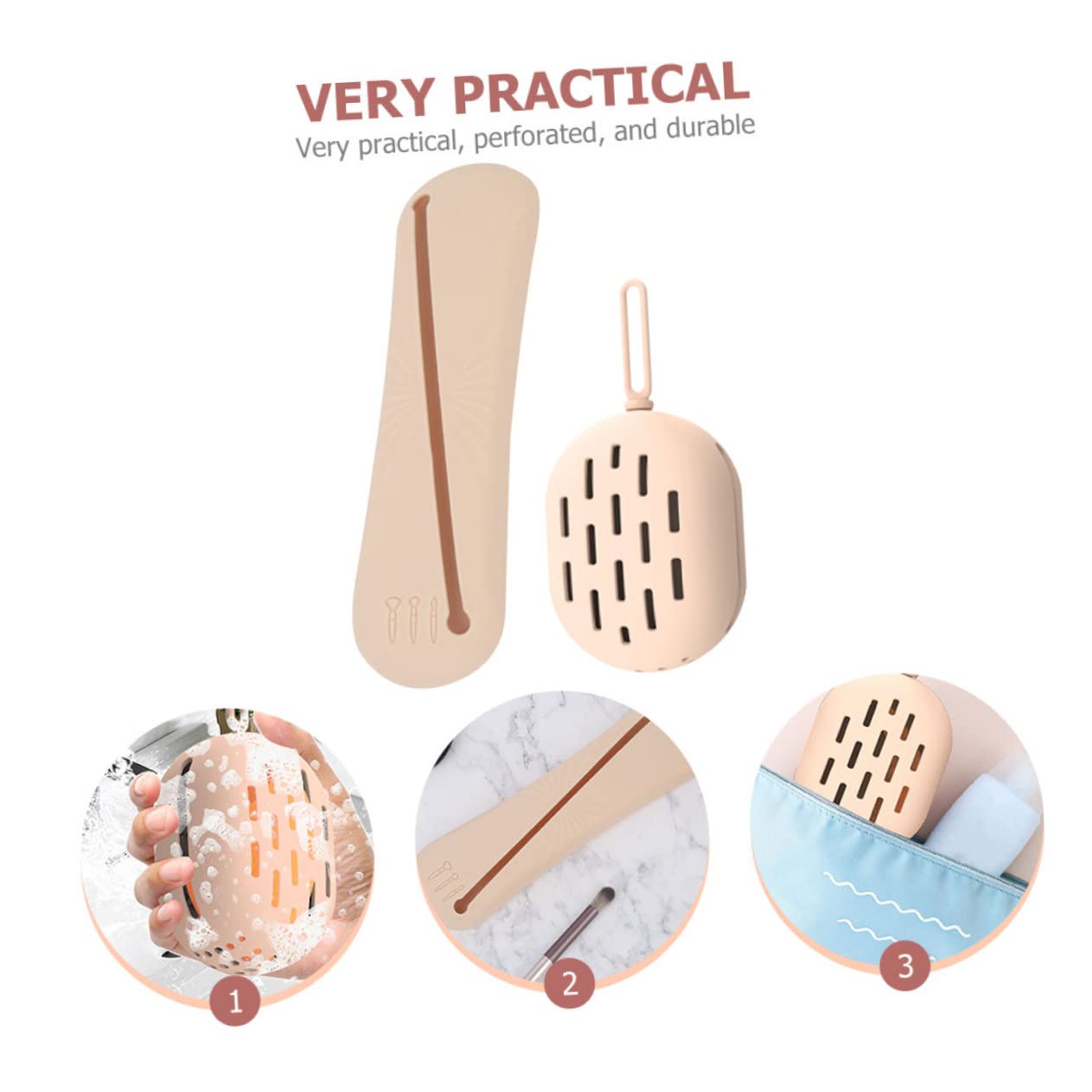 MAGICLULU 3 Juegos De Bolsa De Cosméticos De Huevo De Belleza Esponja Facial Soporte De Esponja De Maquillaje Soporte De Herramientas De Maquillaje De Silicona De a De Belleza