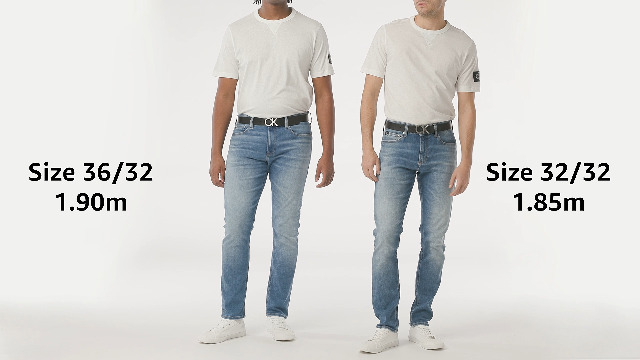 Calvin Klein Uomo Jeans Slim Fit, Blu (Denim Medium), 36W/32L