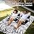 OLANLY Waterproof Outdoor Rug 5x8 ft, Reversible Outdoor Plastic Straw Rug with Leaf Pattern, RV Mat, Indoor Outdoor Carpet for Patio, Camping, Balcony, Deck, Backyard, Grey & White