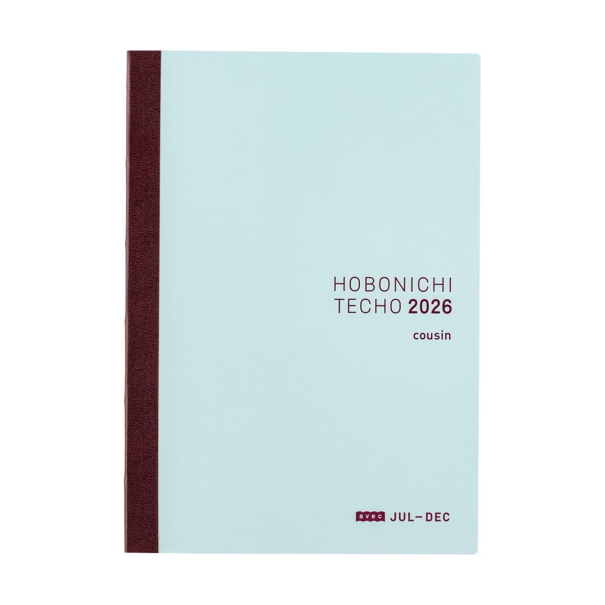 Hobonichi Techo 2026 - Libro de primos - A5, japonés, diario, solo 6 meses, inicio de julio, lunes inicio, planificador