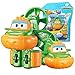 Swampy - Super Ali Playset Giocattolo del Ragazzo L5CM Mini Robot Creativi Trasformante Bambola, Super Wings Deformazione Robot Set Bambino Decorazione della Stanza Regalo di Festa
