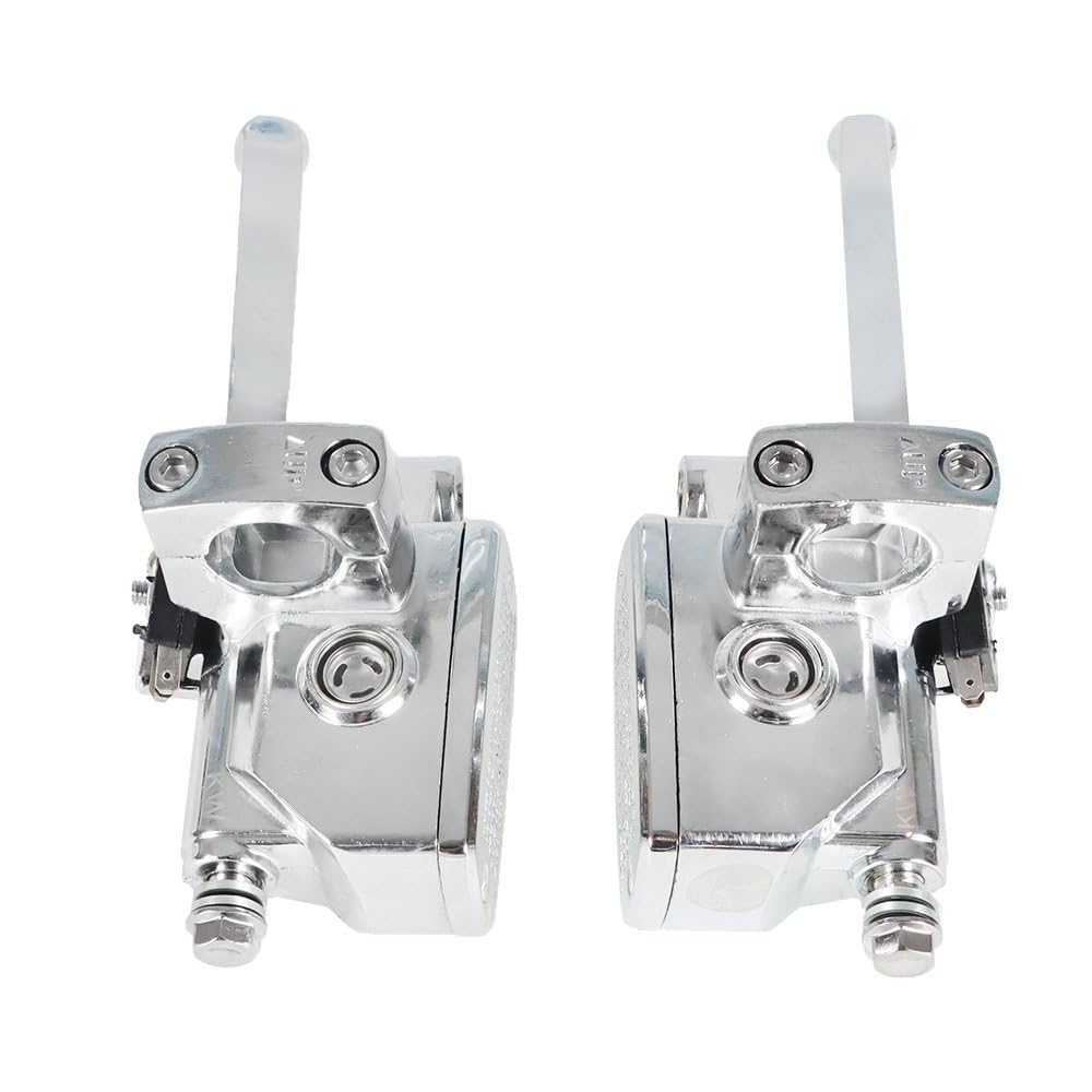 1"Motorcycle Handlebar Hydraulic Brake & Clutch Master Cylinder Left & Right Set OEM Genuine Replacement