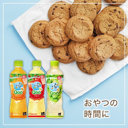 Amazon.co.jp: Qoo クー 950ml 12本 オレンジ りんご 白ぶどう 3種 x各